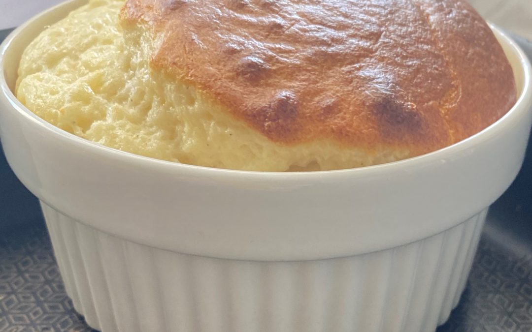SOUFFLE AU FROMAGE AU CONTE RAPEE