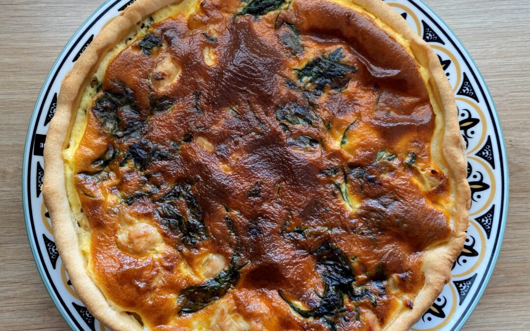 QUICHE POULET EPINARD