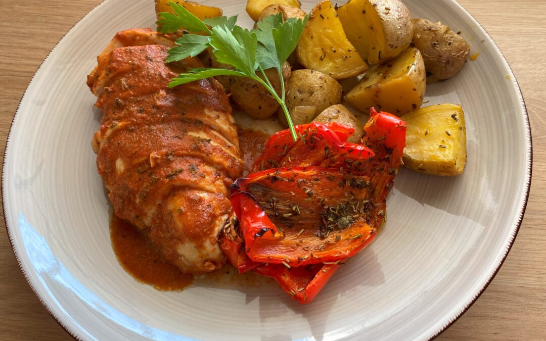 FILETS  DE POULET AU PAPRIKA