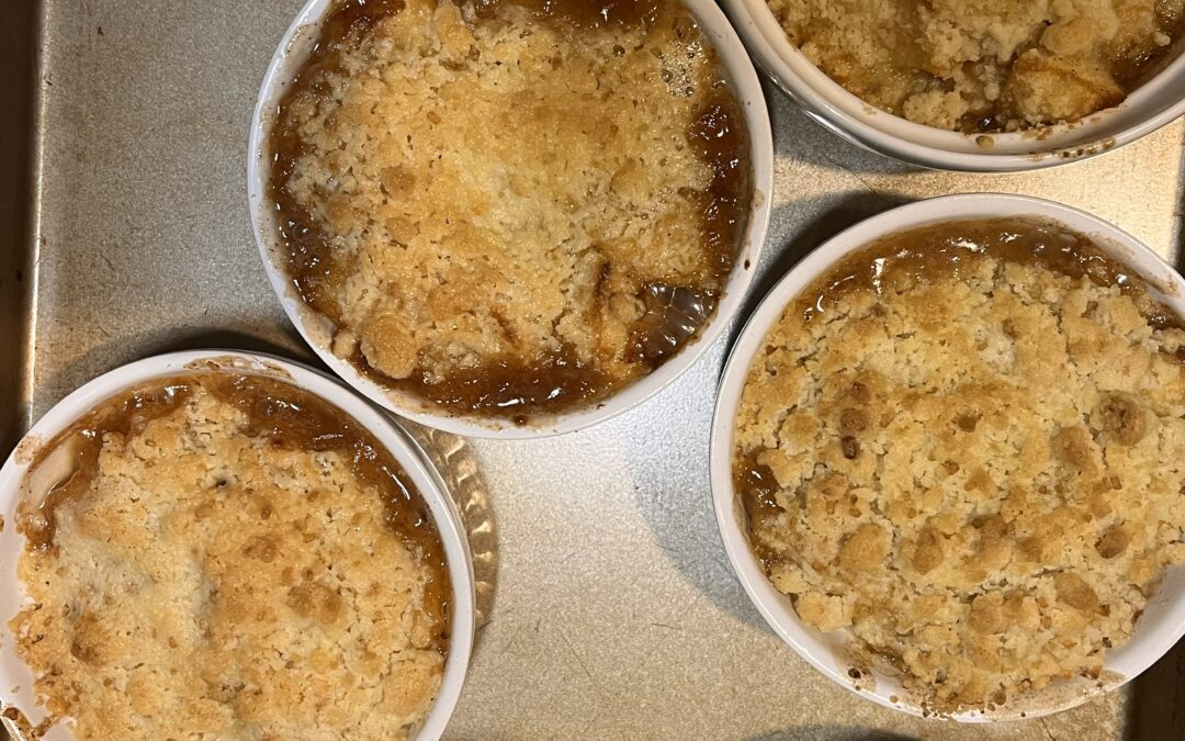 CRUMBLE AUX POMMES
